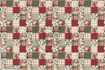Lade das Bild in den Galerie-Viewer, Supersoft Premium BIO French Terry "Briar and Pine" Patchwork 0,5 m