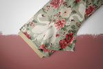 Lade das Bild in den Galerie-Viewer, Supersoft Premium BIO French Terry "Briar and Pine" Swan Sage Green 0,5 m