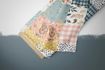 Lade das Bild in den Galerie-Viewer, Design "Bunny Burrow" Patchwork 0,5 m