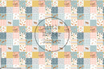 Lade das Bild in den Galerie-Viewer, Supersoft Premium BIO Jersey "Bunny Burrow" Patchwork 0,5 m