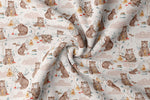 Lade das Bild in den Galerie-Viewer, Premium BIO Ripp Jersey "Yummy Honey" 0,5 m