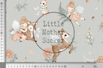 Lade das Bild in den Galerie-Viewer, Supersoft Premium BIO Jersey "Enchanted Forest" sage 0,5 m