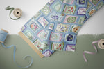 Lade das Bild in den Galerie-Viewer, Supersoft Premium Jersey "Blumensamen" Bluebell 0,5 m