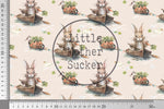 Lade das Bild in den Galerie-Viewer, Design "Row Row Rabbit" 0,5 m