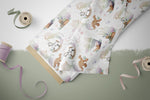 Lade das Bild in den Galerie-Viewer, Frottee Jersey "Kinderzimmerträume" white 0,7 m Lager