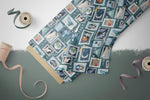 Lade das Bild in den Galerie-Viewer, Supersoft Premium Jersey "Space Walk Stamps" Cosmos 0,5 m