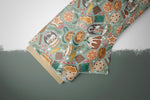 Lade das Bild in den Galerie-Viewer, Supersoft Premium BIO French Terry "Christmas Treats" 0,5 m