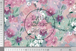 Lade das Bild in den Galerie-Viewer, Supersoft Premium French Terry "Matilda" Blumen groß 0,5 m
