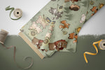 Lade das Bild in den Galerie-Viewer, Supersoft Premium BIO French Terry "Lichterwald" groß 0,5 m