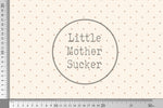 Lade das Bild in den Galerie-Viewer, Supersoft Premium BIO French Terry "Acorn" Dots 0,5 m