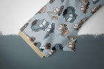 Lade das Bild in den Galerie-Viewer, Frottee Jersey "Baustelle Scratch" klein 0,5 m Lager
