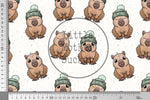 Lade das Bild in den Galerie-Viewer, Supersoft Premium BIO Jersey "Capybara" klein 0,5 m
