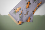 Lade das Bild in den Galerie-Viewer, Supersoft Premium BIO Jersey "Dackelmöhre" groß 0,5 m