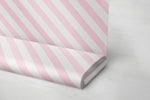 Lade das Bild in den Galerie-Viewer, Premium BIO Jersey "Dackel Party" girl Streifen klein 0,5 m