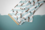 Lade das Bild in den Galerie-Viewer, Premium BIO Jersey "Dackel Party" boy Hunde klein 0,5 m