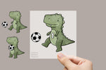 Lade das Bild in den Galerie-Viewer, Bügelbild "Dinoball"