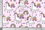Lade das Bild in den Galerie-Viewer, Lycra "Einhornwelt" klein 0,5 m Lager