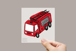 Lade das Bild in den Galerie-Viewer, Bügelbild "Feuerwehr Scratch"