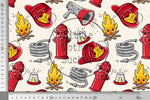 Lade das Bild in den Galerie-Viewer, Frottee Jersey "Firetime" COLLECTION 0,5 m