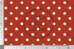 Lade das Bild in den Galerie-Viewer, Supersoft Premium BIO French Terry "Herbstfüchschen" blush Bow dots 0,5 m