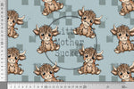 Lade das Bild in den Galerie-Viewer, Supersoft Premium BIO Jersey "Highland Cowi" Boy klein 0,5 m