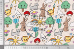 Lade das Bild in den Galerie-Viewer, Supersoft Premium BIO Jersey "Kindergarten Spring Day" 0,5 m