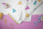 Lade das Bild in den Galerie-Viewer, Supersoft Premium Jersey "Kittycorn" Herzchen groß 0,5 m