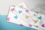 Lade das Bild in den Galerie-Viewer, Supersoft Premium Jersey "Kittycorn" Herzchen groß 0,5 m