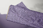 Lade das Bild in den Galerie-Viewer, Supersoft Premium BIO Jersey "Leo Kitty" Lila Leo Schleife 0,5 m
