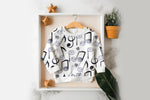 Lade das Bild in den Galerie-Viewer, Supersoft Premium BIO Jersey "Nötchen" mono groß 0,5 m