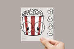 Lade das Bild in den Galerie-Viewer, Bügelbild "Popcorn Box"