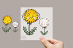 Lade das Bild in den Galerie-Viewer, Bügelbild "Pustezahn und Löwenblume" 2er Set