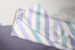 Lade das Bild in den Galerie-Viewer, Supersoft Premium Jersey "Robo Saurier" lila Streifen groß 0,5 m