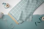 Lade das Bild in den Galerie-Viewer, Supersoft Premium French Terry "School Time" Grid 0,5 m