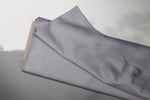 Lade das Bild in den Galerie-Viewer, Supersoft Premium BIO French Terry "Spinnlein" lila Grid 0,5 m