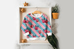 Lade das Bild in den Galerie-Viewer, Supersoft Premium BIO French Terry "Sweet Jam" groß 0,5 m