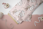 Lade das Bild in den Galerie-Viewer, Frottee Jersey "Tassenhase" rosa 0,5 m