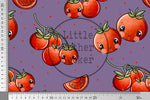 Lade das Bild in den Galerie-Viewer, Supersoft Premium BIO Jersey "Tomaties" klein 0,5 m