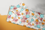 Lade das Bild in den Galerie-Viewer, Supersoft Premium Jersey "Twinkle Twinkle" Retro klein 0,5 m
