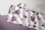 Lade das Bild in den Galerie-Viewer, Supersoft Premium BIO French Terry "Weinträubchen" groß 0,5 m