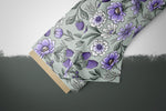 Lade das Bild in den Galerie-Viewer, Supersoft Premium BIO Jersey "Wiesengruß" sage groß 0,5 m