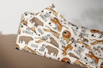 Lade das Bild in den Galerie-Viewer, Supersoft Premium French Terry "Wild and Wonderful" groß 0,9 m Rest