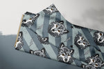 Lade das Bild in den Galerie-Viewer, Supersoft Premium BIO French Terry "Wolf Roar" Wolf groß 0,5 m