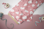 Lade das Bild in den Galerie-Viewer, Frottee Jersey "Strawberry Patch" pink strawberry 0,5 m