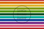 Lade das Bild in den Galerie-Viewer, Frottee Jersey "Salted Stripes" bright rainbow 0,5 m