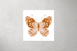 Lade das Bild in den Galerie-Viewer, Kunstleder Patch "Josephina Schmetterling 4" 3,5 x 3,5 cm