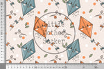 Lade das Bild in den Galerie-Viewer, Supersoft Premium BIO French Terry "Flugdrache" autumn klein 0,5 m
