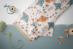 Lade das Bild in den Galerie-Viewer, Supersoft Premium BIO French Terry "Flugdrache" autumn klein 0,5 m