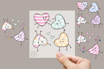 Lade das Bild in den Galerie-Viewer, Bügelbild "Happy Hearts"