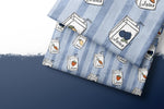 Lade das Bild in den Galerie-Viewer, Premium BIO French Terry "Jeansoptik" Juice klein 0,1 m